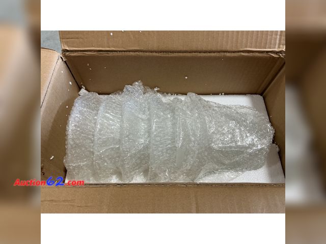 Lot 44-424o - Giluta Frosted Glass Light Shade Replacement Appears New, A basic inspection has been given to this item. Sold AS-IS.