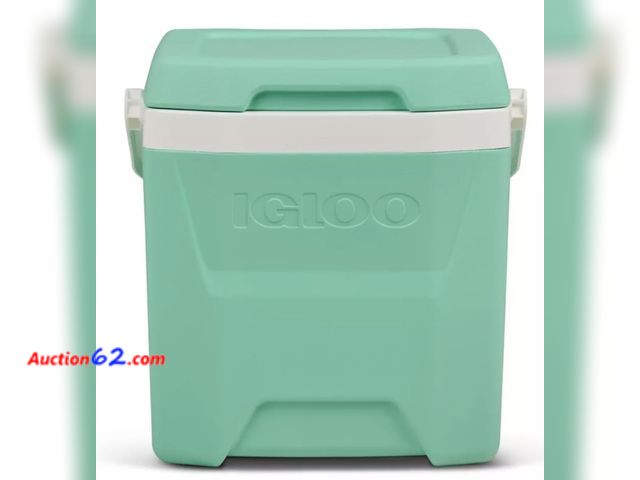 Lot 44-744o - Igloos 18 Cans/12qt Hard-Sided Coolers - Mint: Odor &amp; Stain Resistant, Easy One-Hand Opening See All Photo's Appears New, A basic inspec...