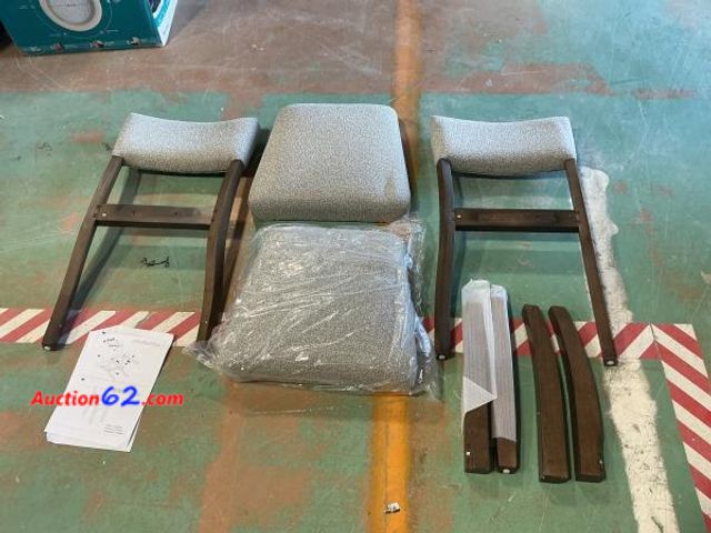 Lot 44-522t - STEVE SILVER FURNITURE 2 PIECE SET. Not Tested Appears New with box damage Loose Hardware