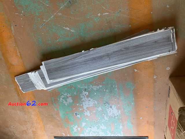 Lot 44-970e - $150 Retail price - Luxury Vinyl Plank Flooring - Grey Wood Grain Not Tested See All Photo's E-Commerce Return, A basic inspection has been ...