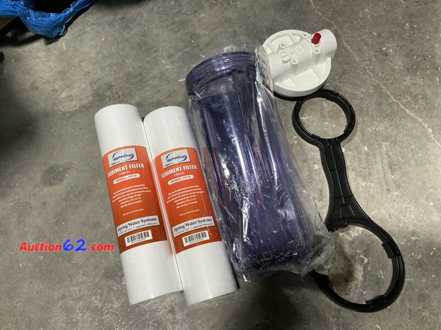 Lot 44-132w - Ispring Sediment Filter System FP15 E-Commerce Return, A basic inspection has been given to this item. Sold AS-IS.