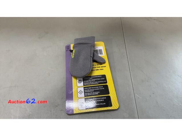 Lot 44-1678e - HEAD Sensatec Touchscreen Gloves Gray/Gris XS/TP Not Tested See All Photo's Appears New, A basic inspection has been given to this item. Sol...