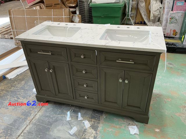 Auction62.com - Lot 44-10n - Cracked- Sudio Design Thompson 54 Inch ...