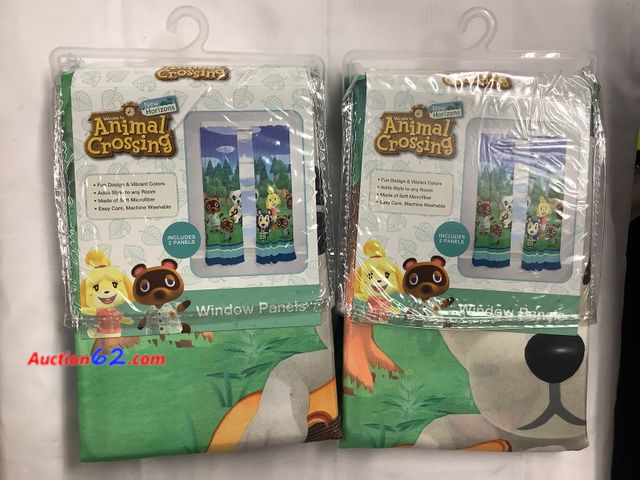 Lot 44-6209w - Animal Crossing Window Panels, New. See All Photo's Not Tested Never opened, Factory Sealed