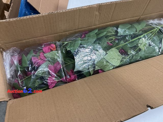 Lot 44-124a - Garvee Artificial Tree with Pink Flowers Appears New, A basic inspection has been given to this item. Sold AS-IS. See All Photo's