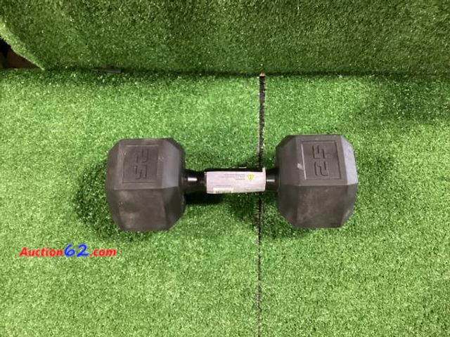 Lot 44-151g - CAP Barbell Coated Hex Dumbbell - Appears New, A basic inspection has been given to this item. Sold AS-IS.
