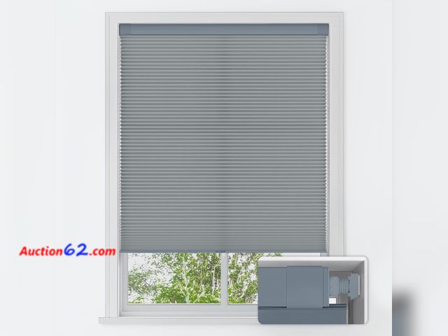 Lot 44-255a - $84.11 Retail price - LazBlinds No Tools No Drill Cordless Cellular Shades, Light Filtering Honeycomb Shades for Home, Thermal Insulation Bl...