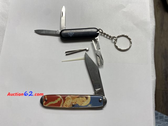 Lot 44-2029o - Used Novelty Knife Co. USA knife. Used multi-purpose keychain knife. See photos. Used See All Photo's Added today
