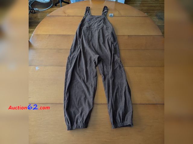 Lot 44-3067g - Size Large - Yesno I Say Yes Brown Overalls - Ecommerce Return - See Pictures