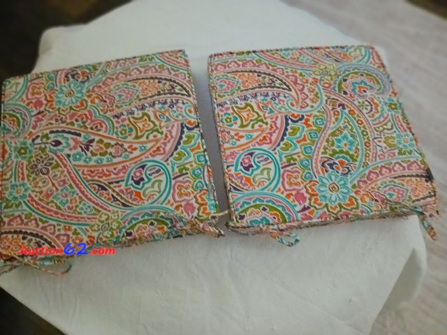 Lot 44-2009a - Two New outdoor chair cushions.  Measures 18" x 18".  Fun Home brand.  See all photos. Appears New, A basic inspection has been given to thi...