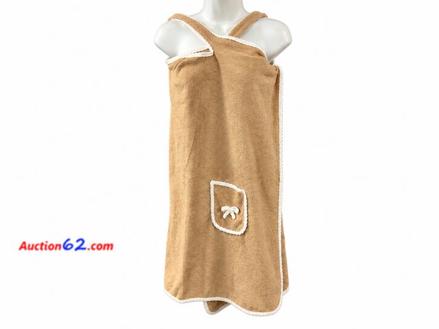 Lot 44-6174m - Shower Robe Tan Color Appears New, A basic inspection has been given to this item. Sold AS-IS. See All Photo's Not Tested