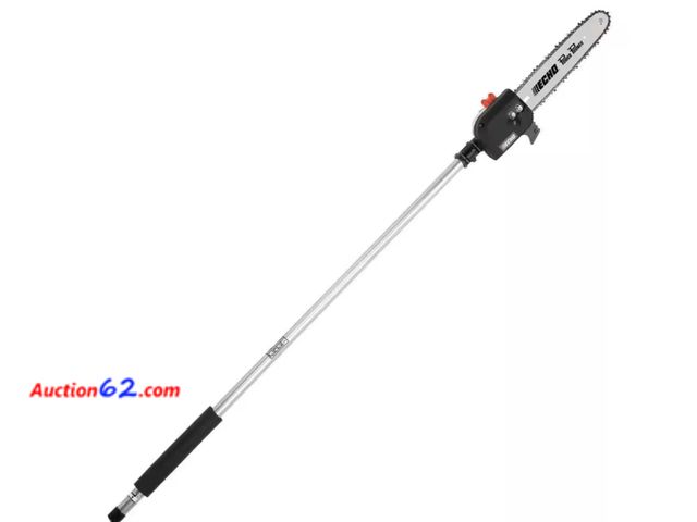 Lot 44-1207g - Retail value $209- 8 ft. Power Pruner Pole Saw Attachment with 10 in. Bar and Chain for ECHO Pro Attachment Series Appears New, A basic insp...