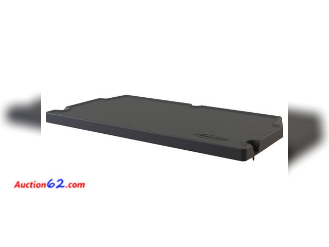 Lot 44-1955a - Suncast Vertical Shed Shelf Kit, Space-Saving Shelf for Vertical Outdoor Storage Sheds, 27.75" W x 14.5" D x 1.25" H, Black, Made in The USA...