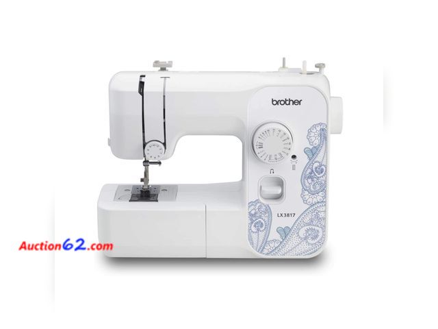 Lot 44-193a - $95.94 Retail price - Brother RLX3817 17-Stitch Sewing Machine, White(Renewed) See All Photo's Appears New, A basic inspection has been give...