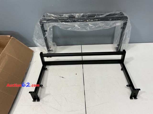 Lot 44-2536e - Black Metal Shelf Brackets and Shelves Appears New, A basic inspection has been given to this item. Sold AS-IS. Not Tested See All Photo's