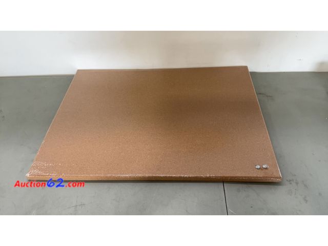 Lot 44-1576j - U Brands 24" X 18" Frameless Cork Canvas Bulletin Board | Michaels back frame cracked  E-Commerce Return, A basic inspection has been given ...