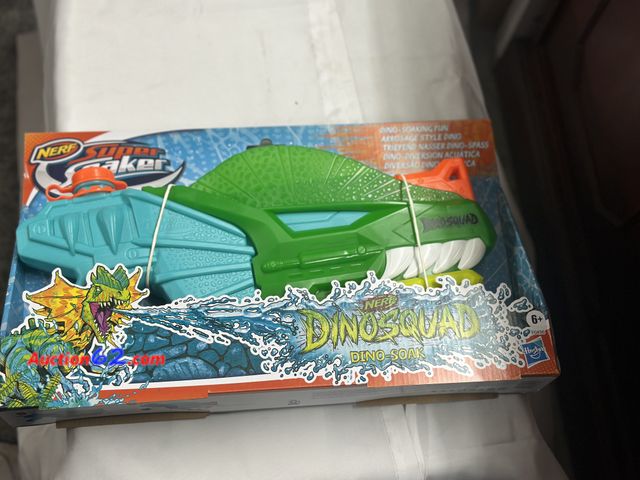 Lot 44-6197a - Nerf dinosquad super soaker.  See All Photo's Not Tested Never opened, Factory Sealed