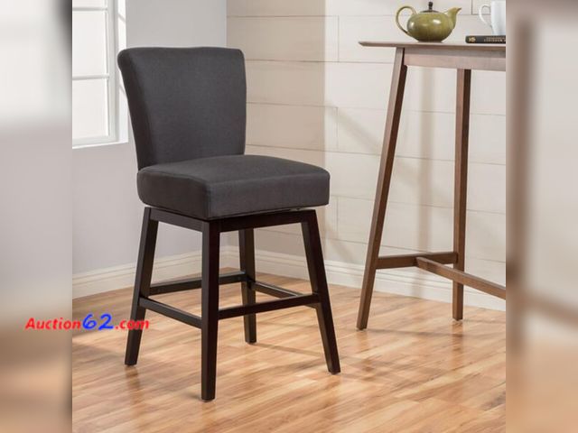 Lot 44-561t - Retail value- $236- RadiantName Swivel Counter Stool Appears New, A basic inspection has been given to this item. Sold AS-IS. Not Tested