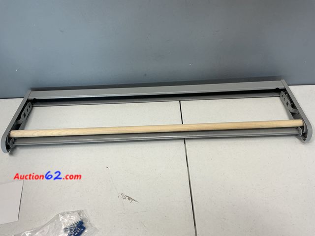 Lot 44-2695 - Under Cabinet Paper Towel Holder with Wooden Dowel and Mounting Hardware Appears New, A basic inspection has been given to this item. Sold A...