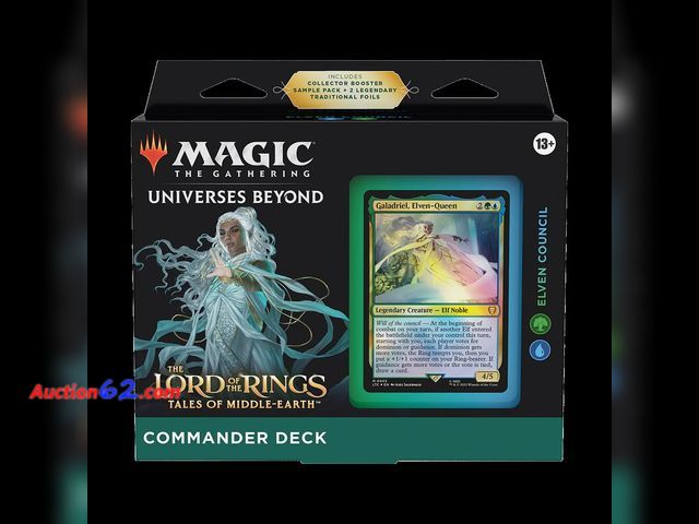 Lot 44-5598M - MTG The Lord of the Rings: Tales of the Middle Earth - Commander Deck - Riders of Rohan Appears New with box damage