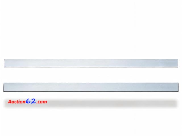 Lot 44-4034a - ELNMBJES 2-Piece Set 304 Brushed Stainless Steel Trim Filler Strip, Flat Profile (Silver, 24-inch Length - 1/8-inch Thickness - 1.5-inch Wid...