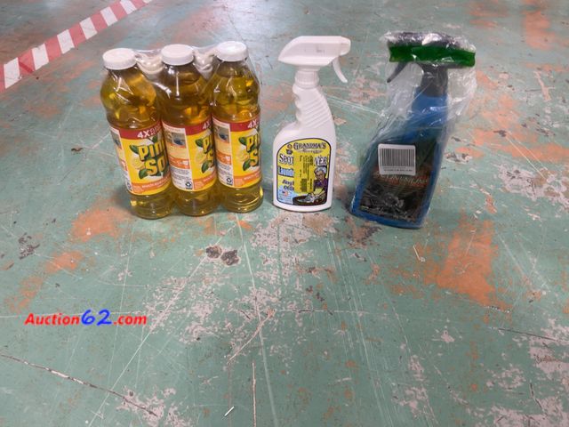 Lot 44-902p - Grandma's Secret &amp; Multi-Brand Cleaning Essentials Bundle - Laundry Spot Remover, Lemon Multi-Surface Cleaner, Reflect Spray, Daley Mint...