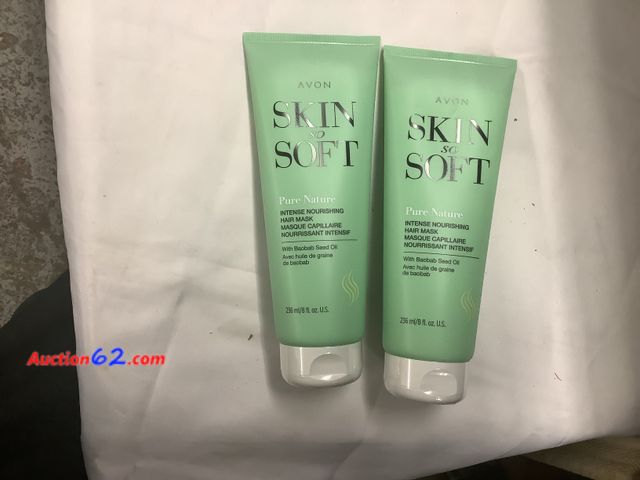 Lot 44-6099w - Avon Skin so Soft, Pure Nature, Intentese Nourishing Hair Mask, See All Photo's Not Tested Never opened, Factory Sealed