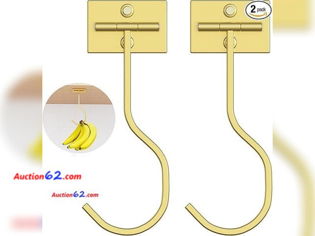 Auction62.com - Lot 44-9043u - Adhesive Banana Hook Under Cabinet: 2 ...
