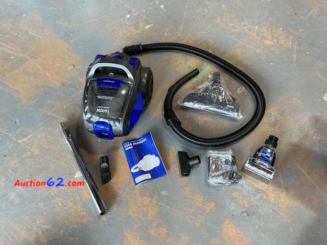 Lot 44-905w - Canister Vacuum Cleaner 1600W Model 51159 See All Photo's E-Commerce Return, A basic inspection has been given to this item. Sold AS-IS. Use...