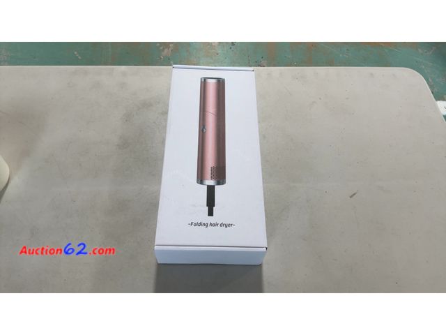 Lot 44-1799 - Rose Gold Folding Hair Dryer Negative Ion Blower See All Photo's Appears New, A basic inspection has been given to this item. Sold AS-IS. Te...
