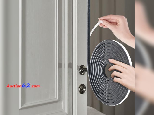 Lot 44-714 - Self-Adhesive 40Ft Brush Weather Stripping for Sliding Windows and Door Frames, Weather Stripping Window Seal Soundproofing Windproof Dustpr...