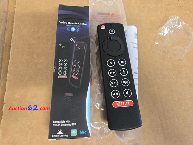 Lot 44-6590p - Nvidia Shield Replacement Remote Voice Remote Appears New, A basic inspection has been given to this item. Sold AS-IS.