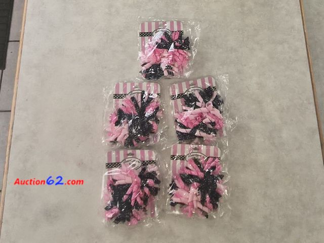 Lot 44-3025i - New Lot of 5 - Parisian Poodle Corker Barrettes Sets - New - See Pictures