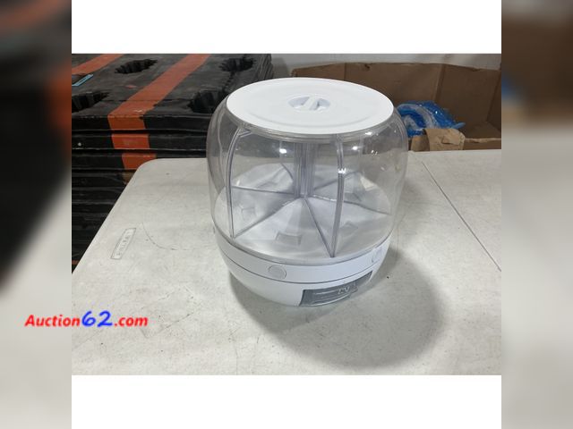 Lot 44-1143j - Rotating Snack Dispenser Candy Nut Machine Dirty For parts or repair