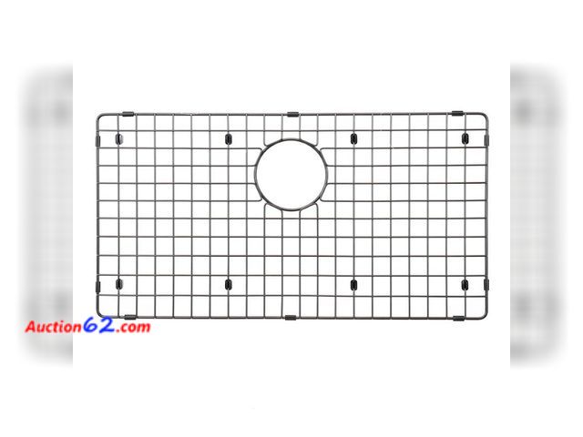 Lot 44-155 - $89.99 Retail price - Starstar Sinks Protector Matte Black 304 Stainless Steel Kitchen Sink Bottom Grid, Rack (27 L x 15 W) See All Photo's ...