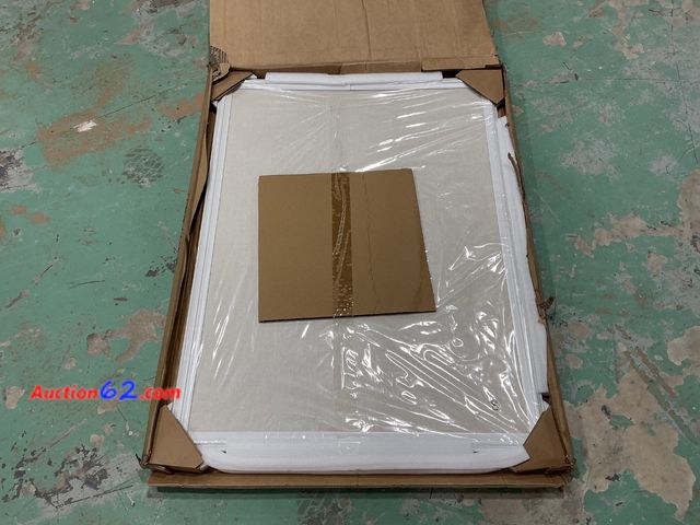 Lot 44-1631j - Linen Bulletin Board 40x30 Inches White Decor Frame Not Tested See All Photo's E-Commerce Return, A basic inspection has been given to this ...