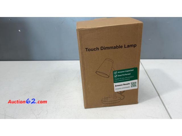 Lot 44-2622f - Touch Dimmable Lamp Purple Desk Lamp with Yellow Accent Appears New, A basic inspection has been given to this item. Sold AS-IS. Not Tested ...
