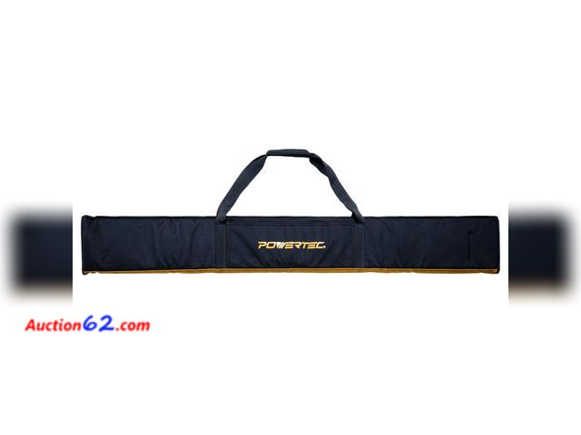 Lot 44-921e - POWERTEC 71411 59" Track Saw Guide Rail Bag for Makita, and DEWALT, W/Dual-Sided Padding for Secure Rail Placement Not Tested Appears New, A...