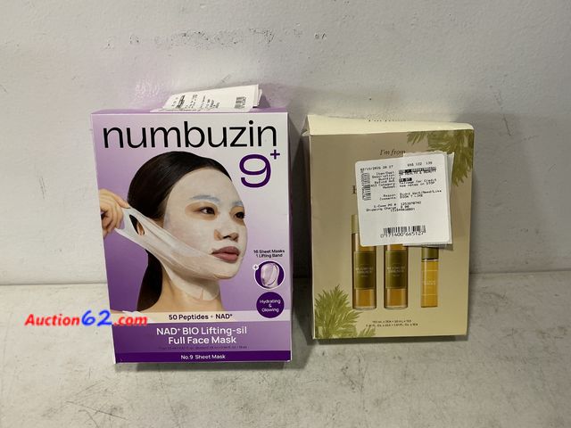 Lot 44-564j - numbuzin &amp; Im From Skincare Lot See All Photo's Not Tested E-Commerce Return, A basic inspection has been given to this item. Sold AS-IS...