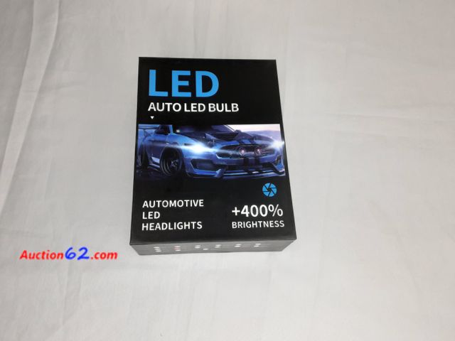 Lot 44-5526p - LED headlight bulbs h4 Appears New, A basic inspection has been given to this item. Sold AS-IS. Not Tested