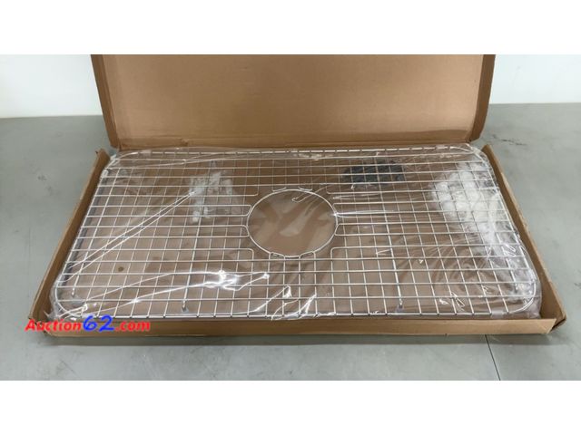 Lot 44-1600o - Sink Grid Protector Stainless Steel See All Photo's Not Tested Appears New, A basic inspection has been given to this item. Sold AS-IS.