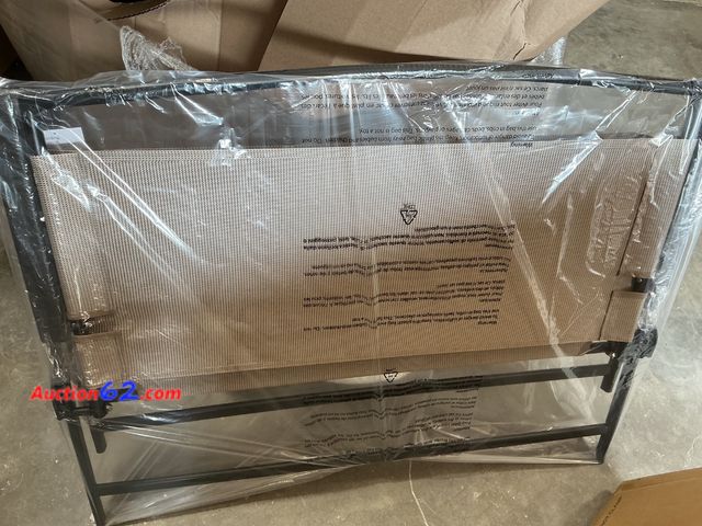 Lot 44-168 - Room Essentials Sling Folding Patio Bench See All Photo's Appears New, A basic inspection has been given to this item. Sold AS-IS.