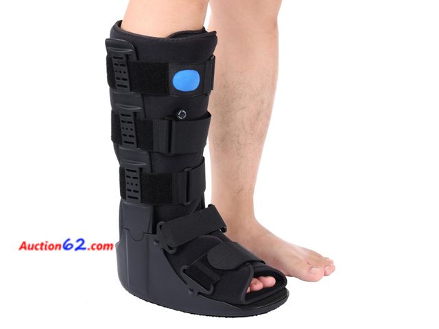 Lot 44-1910e - Tall Inflatable Walking Boot, Air Cam Walker Fracture Boot Orthopaedic boot for Sprained Ankle, Air Walker Brace for Broken Foot Achilles Te...