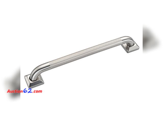 Lot 44-1607o - joyrain 500lb Capacity Stainless Steel Grab Bar - Heavy Duty Bathroom Safety Rail for Elderly, Anti-Slip Shower Handle, ADA Compliant (Knurl...