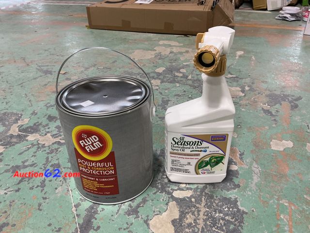Lot 44-961 - Fluid Film Powerful Rust &amp; Corrosion Protection, All Seasons Horticultural &amp; Dormant Spray Oil Not Tested E-Commerce Return, A basic...