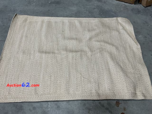 Lot 44-282 - Threshold Natural Woven Rug 5x7 ft See All Photo's E-Commerce Return, A basic inspection has been given to this item. Sold AS-IS.