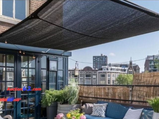 Lot 44-6928b - BLACISON 90% Shade Rate 12'x20' Sun Shade Cloth, Anti-Aging Shading Mesh Net with Grommets &amp; Reinforced Edges Appears New