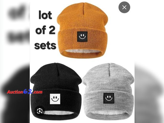 Lot 44-6632g - Lot of 2, 3 Packs Hispeka Baby Beanie Hats Appears New, A basic inspection has been given to this item. Sold AS-IS.