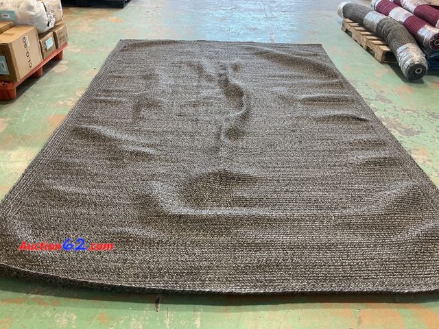 Lot 44-1319m - Large Textured Area Rug - Dark Gray E-Commerce Return, A basic inspection has been given to this item. Sold AS-IS. See All Photo's Not Teste...