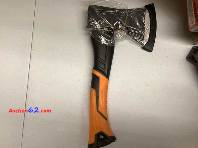 Lot 44-6156e - Small hatchet Handle is approximately 9in New. See All Photo's Not Tested Never opened, Factory Sealed